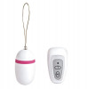 Белое виброяйцо на радиоуправлении E7 Wireless Remote Controle Silk Coated