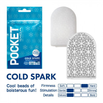 Карманный мастурбатор Cold Spark