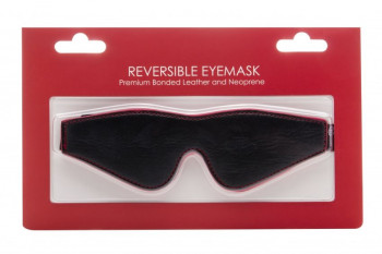 Чёрно-красная двусторонняя маска на глаза Reversible Eyemask