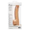 Телесный фаллоимитатор Silicone Studs 8