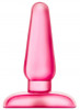 Розовая анальная пробка Eclipse Anal Pleaser Medium - 12 см.