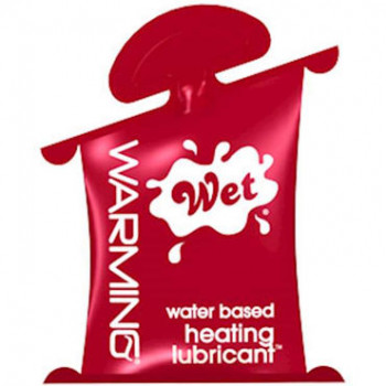 Разогревающий лубрикант Wet Warming Gel Lubricant - 10 мл.