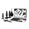 Набор в черном цвете для анальных игр Anal Education Set