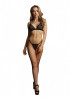 Великолепный комплект эротического белья Magic Lace Velvet Lingerie Set, черный