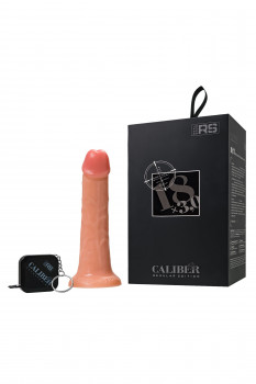 Телесный фаллоимитатор RealStick Caliber - 18 см.