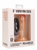 Телесный вибратор-реалистик Vibrating Realistic Cock 6