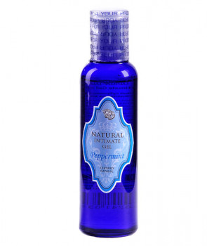 Лубрикант на водной основе Peppermint Natural Intimate Gel - 100 мл.
