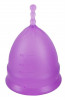 Фиолетовая менструальная чаша Menstrual Cup Large