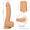 Телесный фаллоимитатор Silicone Studs 8