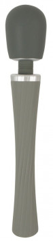 Серый жезловый вибратор Super Strong Wand Vibrator