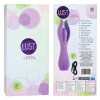 Малый фиолетовый вибратор с лепестками Lust by Jopen L5