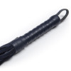 Тёмно-синий мини-флоггер No Bounds Collection Mini Flogger - 33 см.
