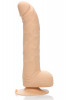 Вибратор-реалистик 10-Function Silicone G Emperor - 22 см.