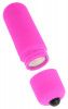Розовая анальная вибропробка Vibrating Butt Plug - 14,5 см.
