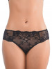 Ажурные трусики-бразилиана Microlace, бежевый
