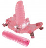 Розовая клиторальная бабочка G-Spot Orgazm