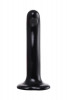 Черный стимулятор для пар P&G-Spot Dildo Size L - 19 см.
