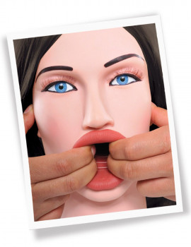 Мастурбатор-голова Hot Water Face Fucker! Brunette
