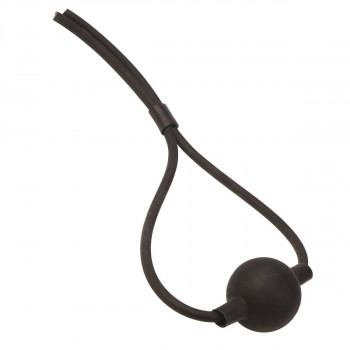 Чёрный кляп из силикона Ballgag