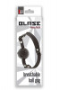 Пластиковый кляп-шар с отверстиями на полиуретановых ремнях Blaze Breathable Ball Gag