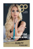 Голубая мини-плеть из силикона и акрила Silicone Flogger Whip - 25,6 см.