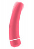 Розовый вакуумный клиторальный вибромассажер Personal vibrator Hiky