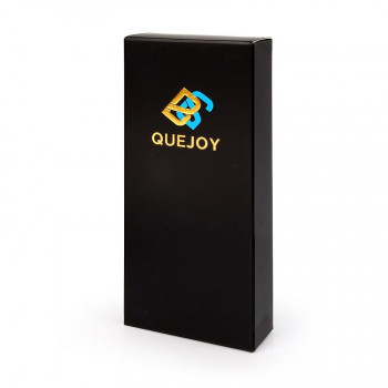 Ярко-розовый рельефный вибратор-кролик Quejoy - 25 см.