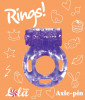 Фиолетовое эрекционное кольцо с вибрацией Rings Axle-pin