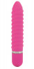 Розовый вибромассажер 10-Function Charisma Twisty - 19,75 см.