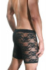 Мужские трусы-боксеры с кружевным вставками Doreanse Black Lace, черный