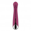 Сливовый вибратор для G-точки Spinning G-Spot 1 - 17 см.