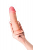 Телесный реалистичный фаллоимитатор RealStick Elite Dildo Tobias - 18 см.