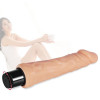 Телесный вибратор-реалистик Lovetoy Real Feel 9 - 19,5 см.