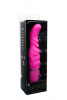 Розовый вибратор Purrfect Silicone Deluxe Vibe - 15 см.