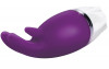 Фиолетовый клиторальный стимулятор Le Reve 3 Speed Bunny - 14 см.