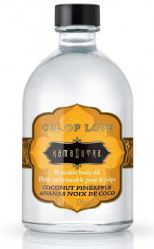 Масло для тела Oil Of Love Coconut Pineapple с ароматом кокоса и ананаса - 100 мл.
