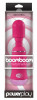 Ярко-розовый вибромассажер с усиленной вибрацией BoomBoom Power Wand