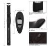 Черные трусы-боксеры с вибромассажером Remote Control Panty Set M/L, черный