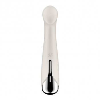 Телесный вибратор для G-стимуляции Spinning G-Spot 1 - 17 см.