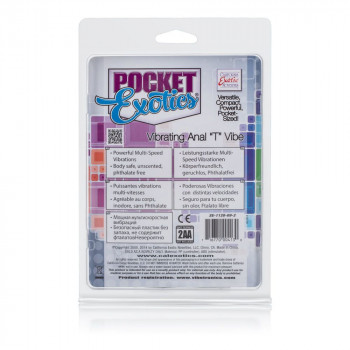 Вибромассажёр простаты Pocket Exotics Vibrating Anal 
