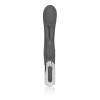 Серый вибратор Embrace Bunny Wand - 21 см.